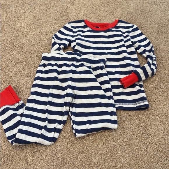 Mini Boden girls bundle brunch breakfast pineapples hot dogs unicorns dress pjs - Picture 15 of 16